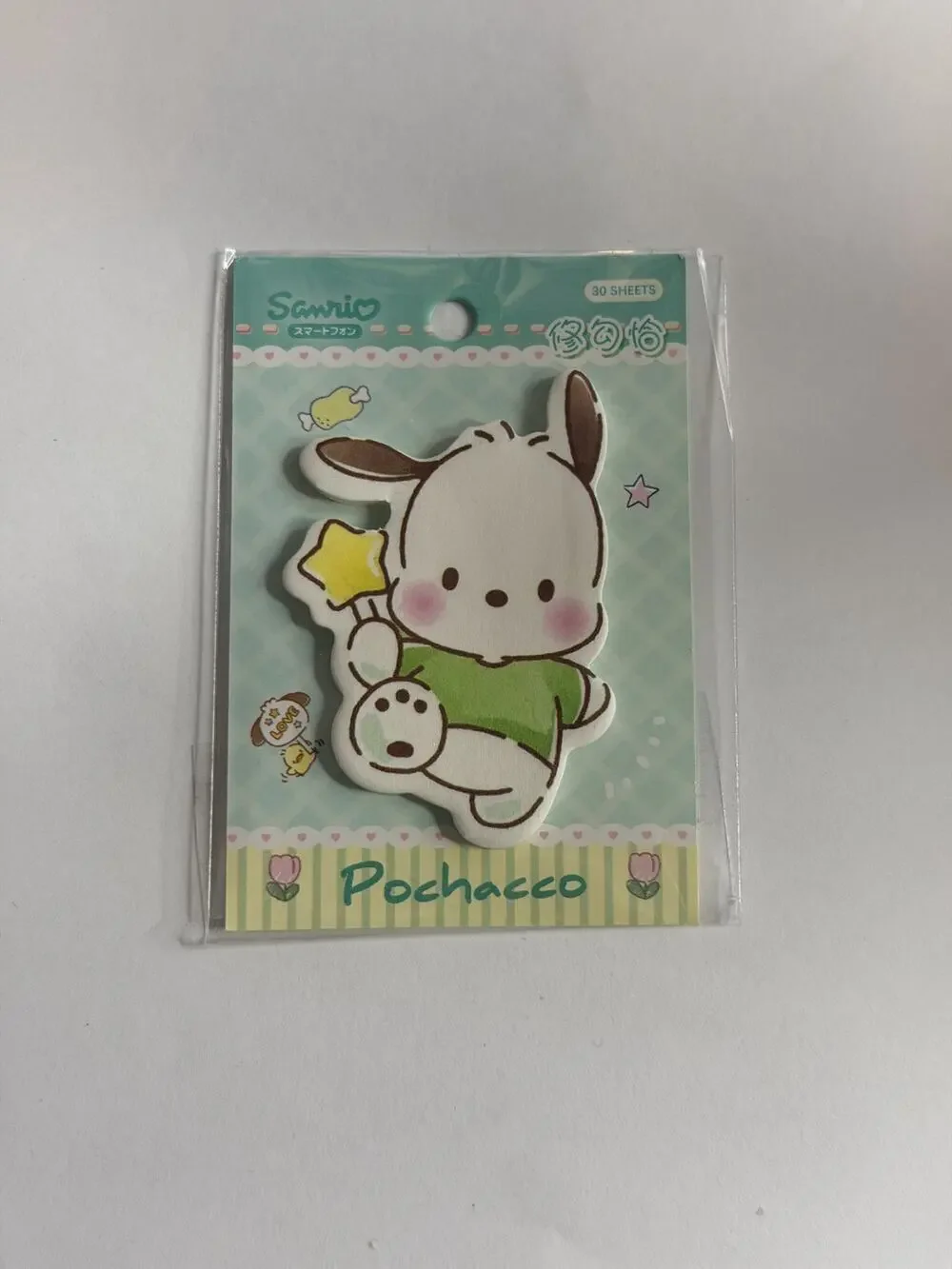 #PC-215 Pochacco Licensed Sticky Notes 30 Count